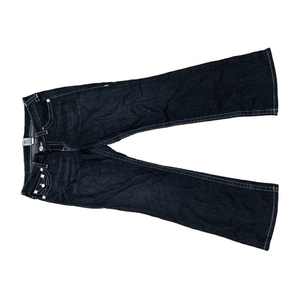 Vintage True Religion Jeans Size 32 BOOT CUT Embroidered - Picture 6 of 9